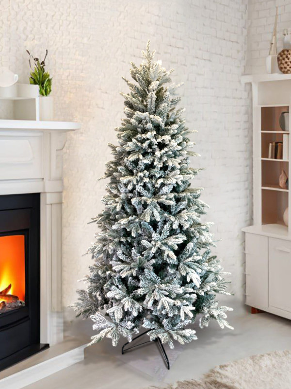 Купить Заснеженная искусственная ель Онтарио 