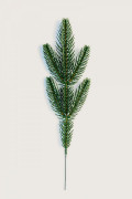 Ветка еловая литая воздушно зеленого цвета