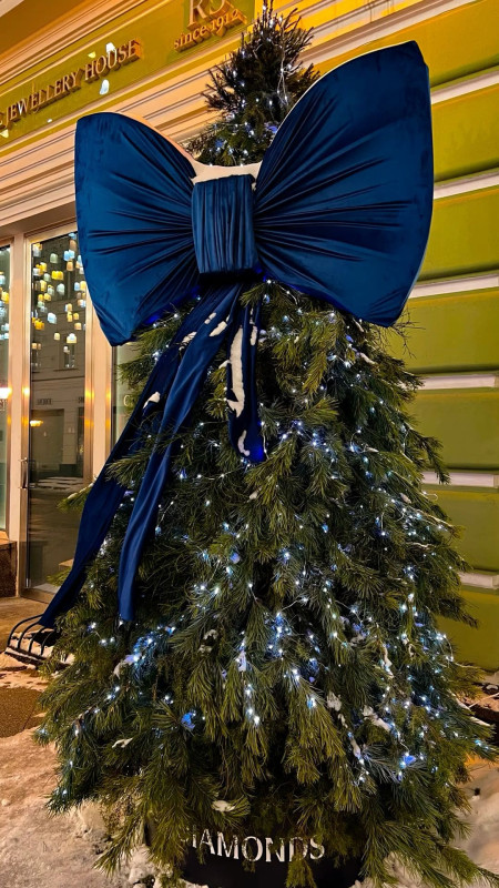 Купить Большой бант для новогодней елки