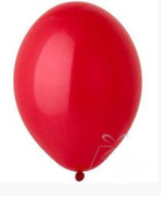 Красный воздушный шар 30 см наполненный гелием