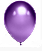 Фиолетовый воздушный шар 30 см наполненный гелием