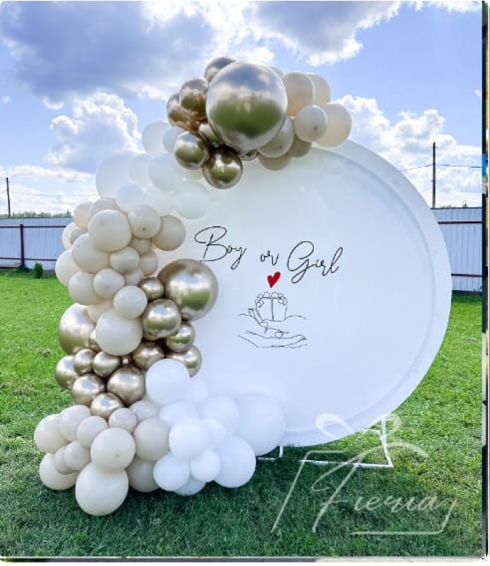 Купить Фотозона для гендер вечеринки