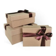 Подарочная коробка Крафт премиум