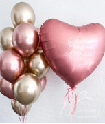 Сет из воздушных шаров для поздравления мамы